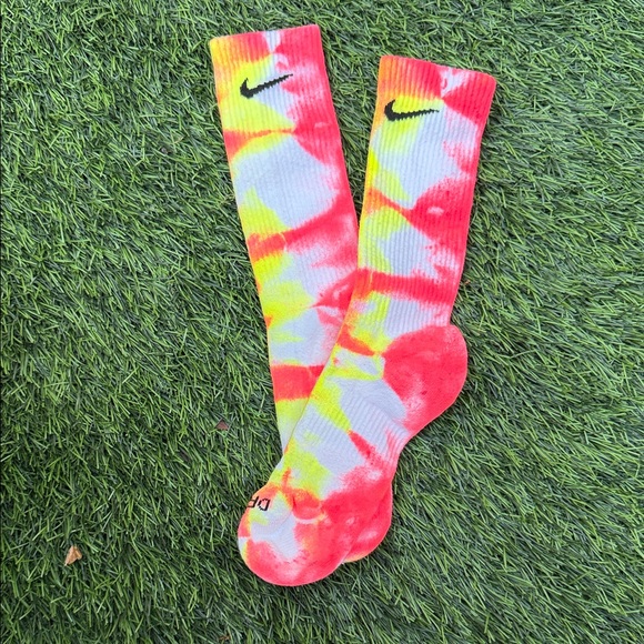 Nike Multicolor Tie-Dye Socks - Picture 1 of 1